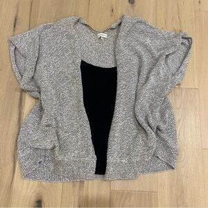 Arotzia | Open Front Cardigan Sweater 🩶